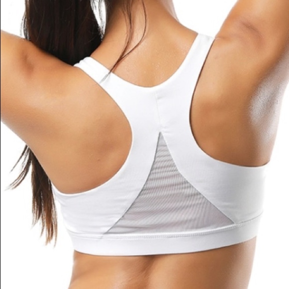 White Sport Bra